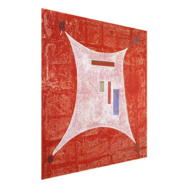 Glasschilderijen Wassily Kandinsky - Towards The Four Corners