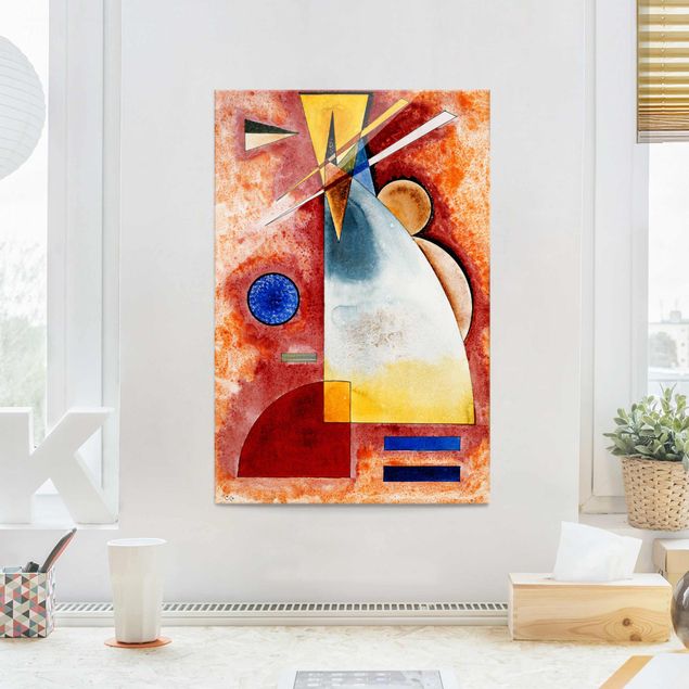 Glasschilderijen Wassily Kandinsky - In One Another