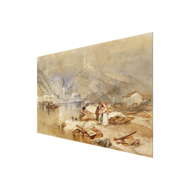 Glasschilderijen William Turner - Bernkastel On The Moselle