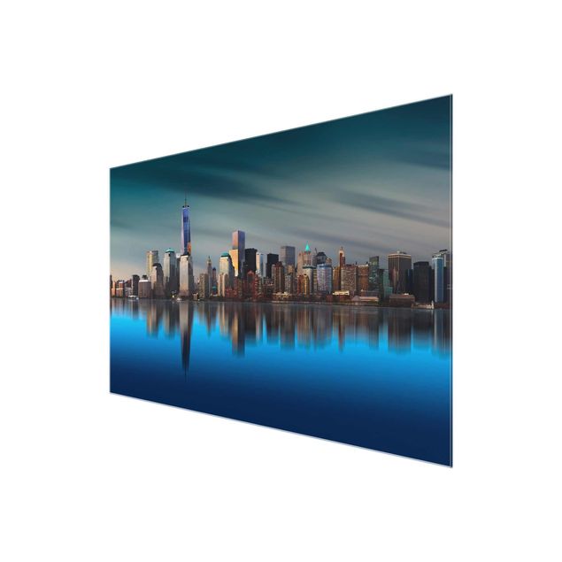Glasschilderijen New York World Trade Center