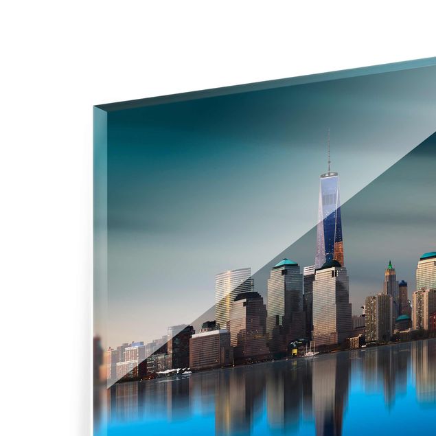 Glasschilderijen New York World Trade Center
