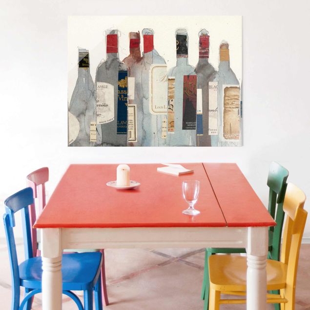 Glasschilderijen Wine & Spirits I