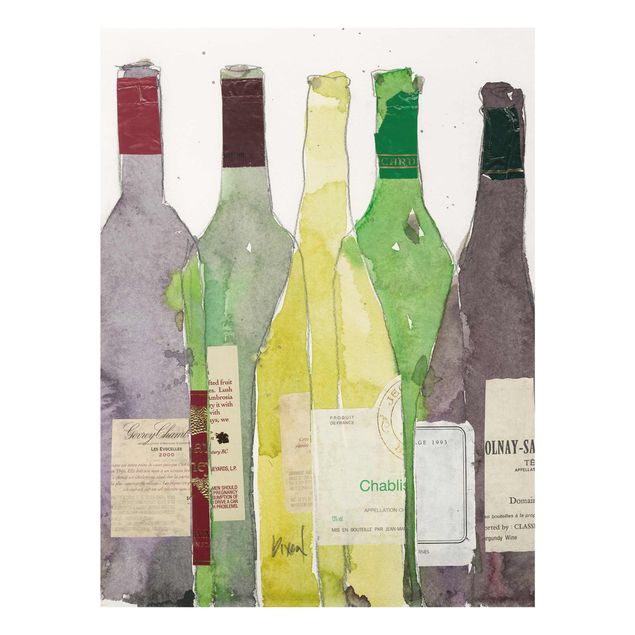 Glasschilderijen Wine & Spirits III