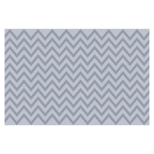Patroonbehang Grey On Grey Zigzag