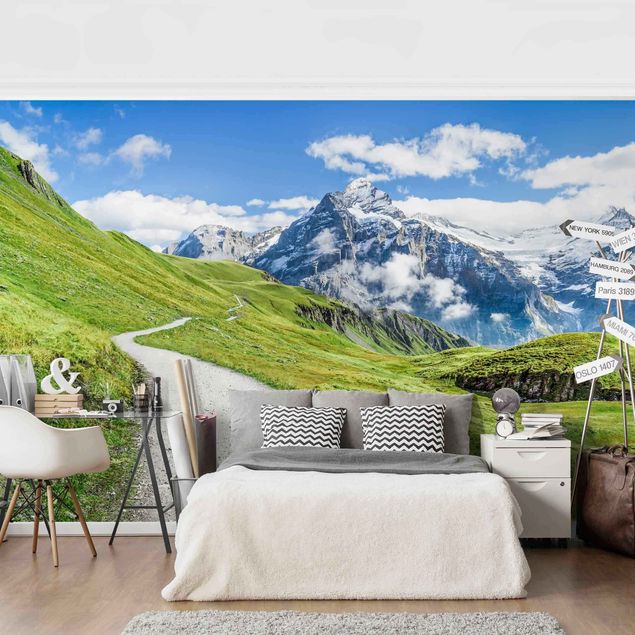 Fotobehang Grindelwald Panorama