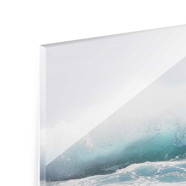 Glasschilderijen Large Wave Hawaii