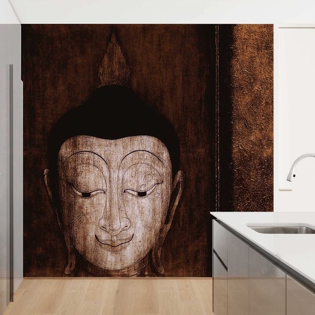 Fotobehang Happy Buddha