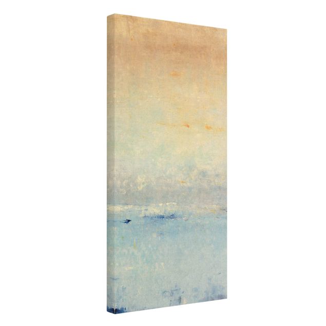 Natuurlijk canvas schilderijen Sun Flowing Into The Ocean