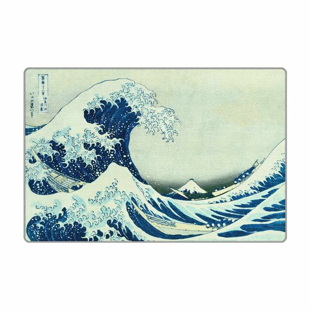 Vloerkleed - Katsushika Hokusai - The Great Wave At Kanagawa