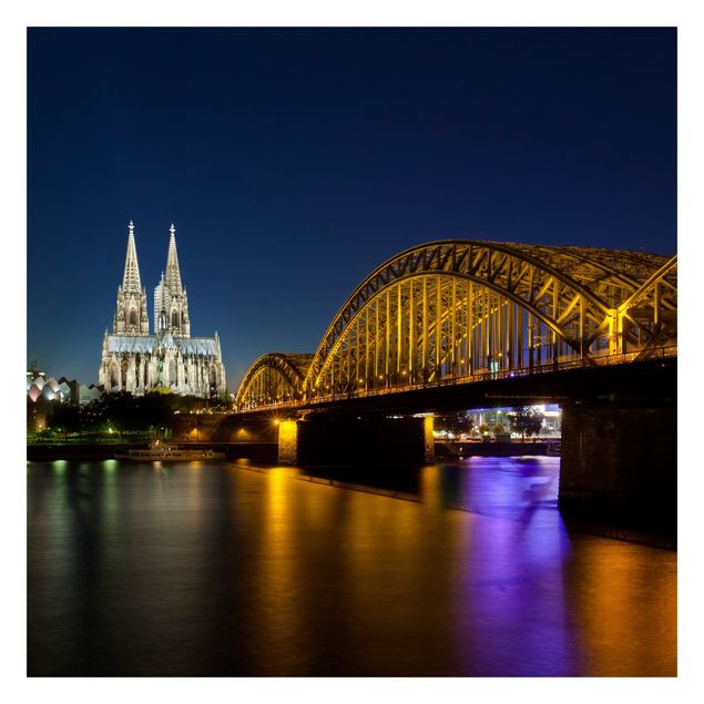 Fotobehang Cologne At Night