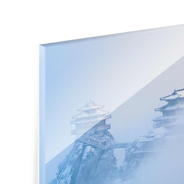 Glasschilderijen Laojun Mountains In China