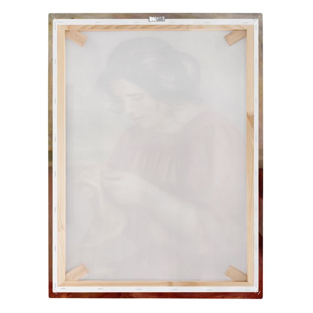 Canvas schilderijen Auguste Renoir - Gabrielle darning
