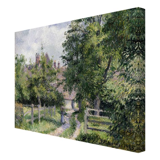 Canvas schilderijen Camille Pissarro - Saint-Martin Near Gisors