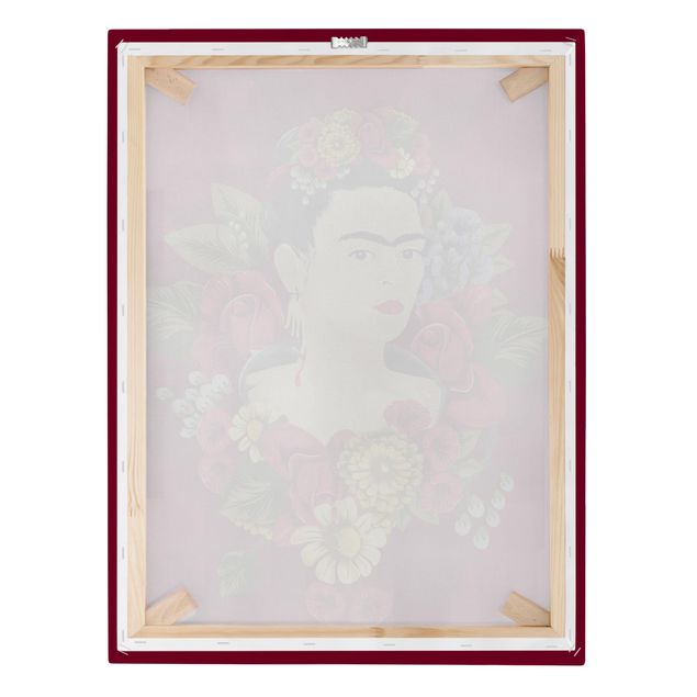 Canvas schilderijen Frida Kahlo - Roses