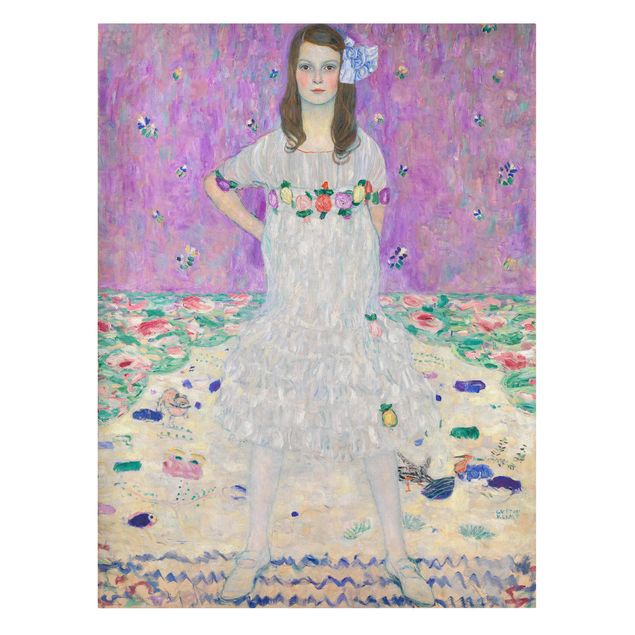 Canvas schilderijen Gustav Klimt - Mäda Primavesi