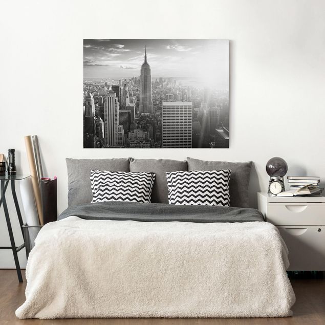 Canvas schilderijen Manhattan Skyline