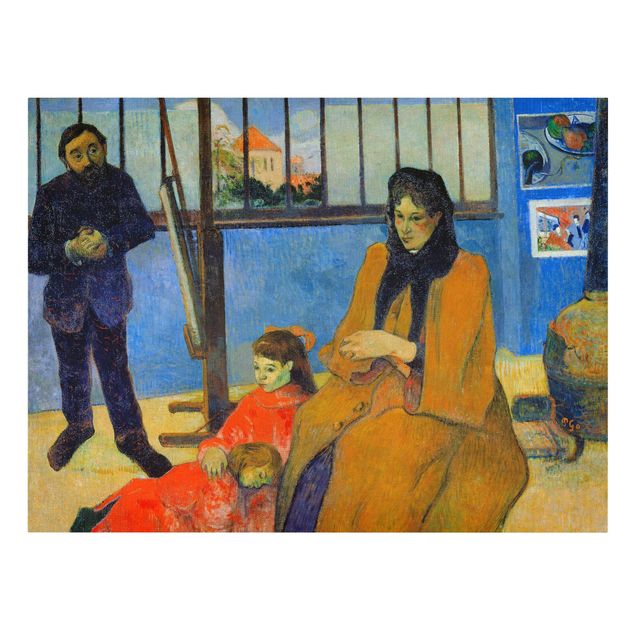 Canvas schilderijen Paul Gauguin - The Schuffenecker Family