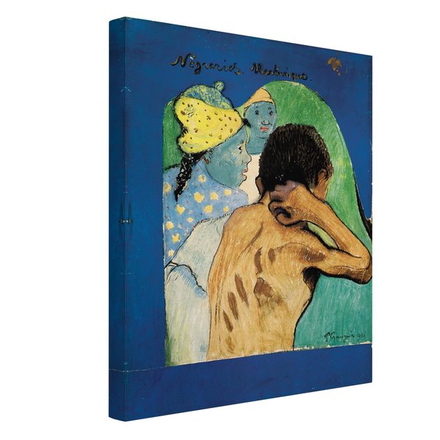 Canvas schilderijen Paul Gauguin - Nègreries Martinique