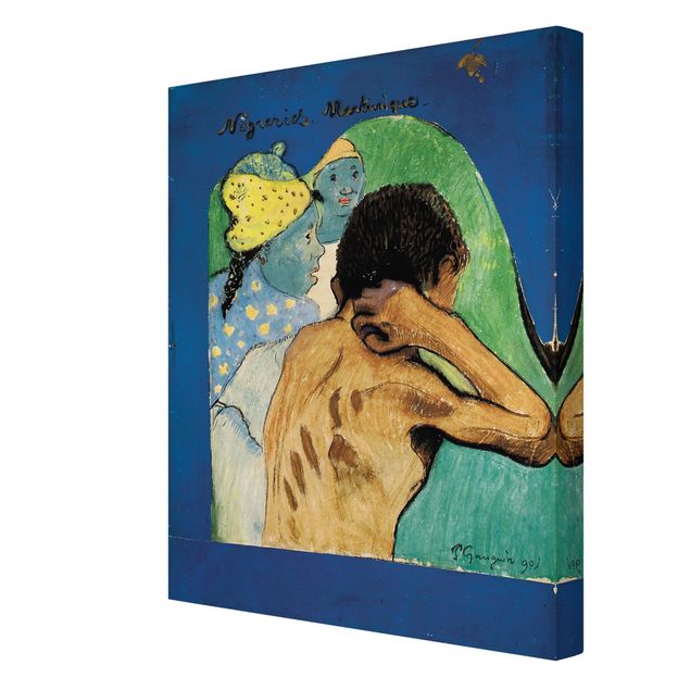 Canvas schilderijen Paul Gauguin - Nègreries Martinique