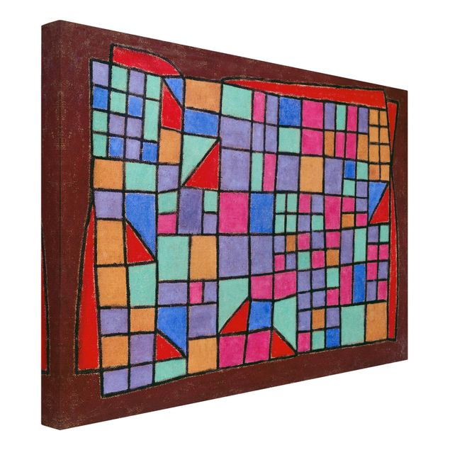 Canvas schilderijen Paul Klee - Glass Facade