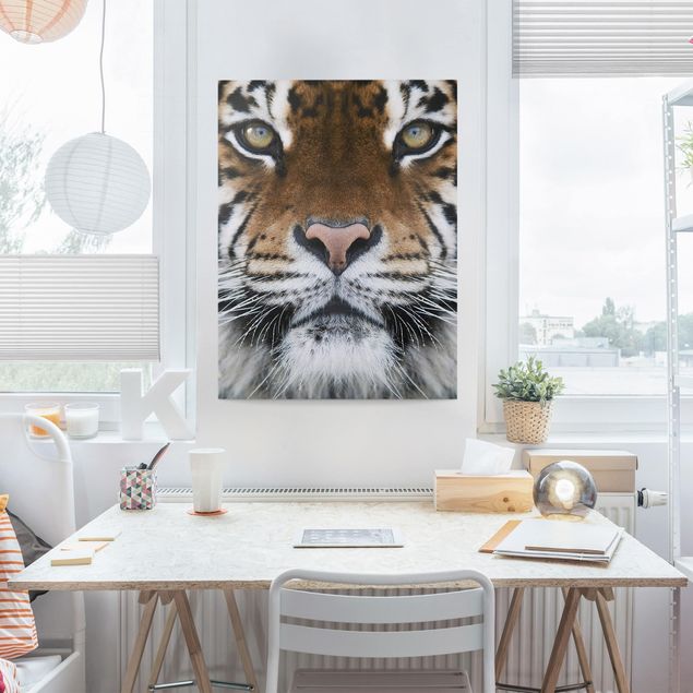Canvas schilderijen Tiger Eyes