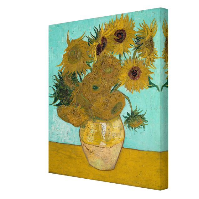 Canvas schilderijen Vincent van Gogh - Sunflowers