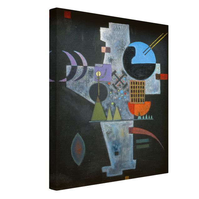 Canvas schilderijen Wassily Kandinsky - Cross Shape
