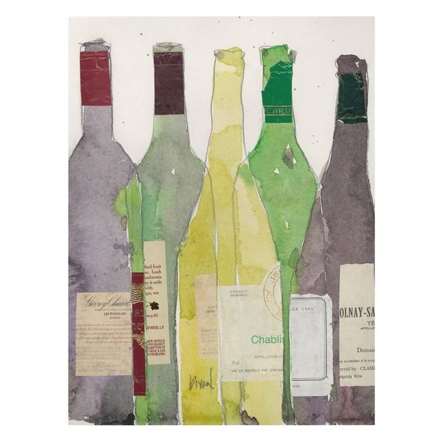 Canvas schilderijen Wine & Spirits III