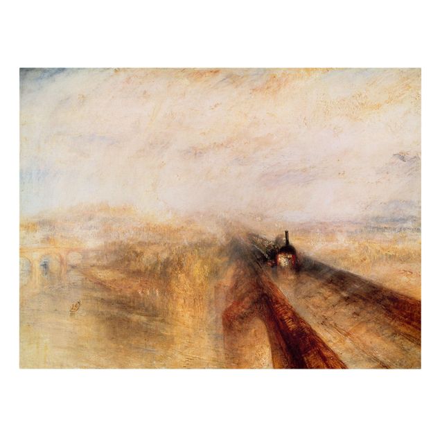 Canvas schilderijen William Turner - The Great Western Railway