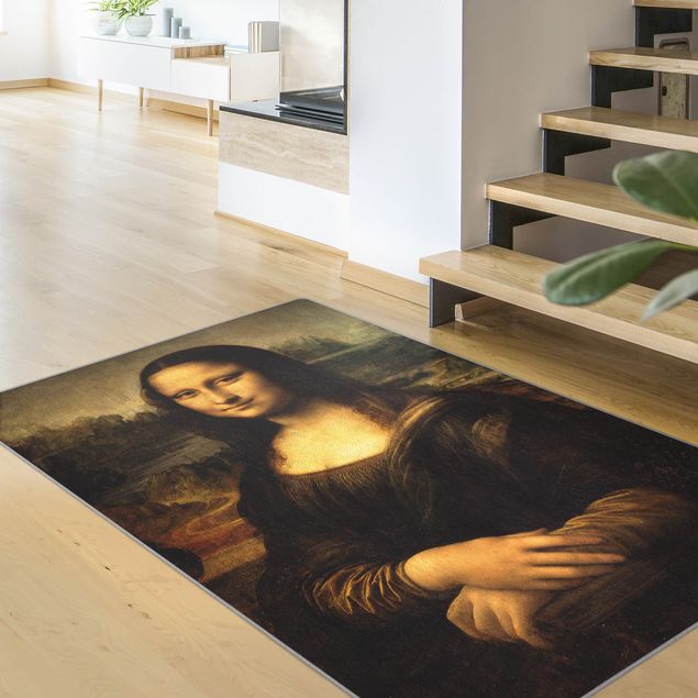 wasbare tapijten Leonardo da Vinci - Mona Lisa