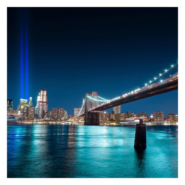 Fotobehang Lights The World Trade Center