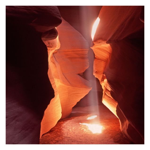 Fotobehang Light Beam In Antelope Canyon