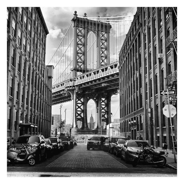 Fotobehang Manhattan Bridge In America