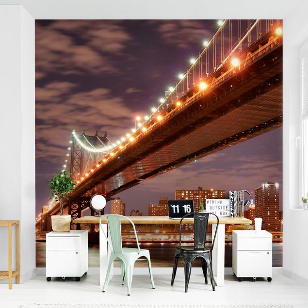 Fotobehang Manhattan Bridge