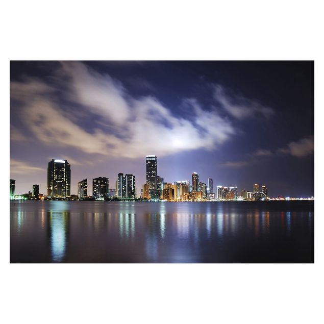 Fotobehang Miami At Night