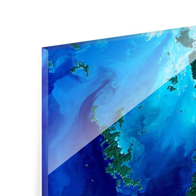 Glasschilderijen NASA Picture Archipelago Southeast Asia