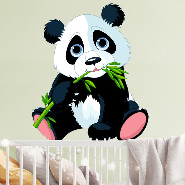 Muurstickers panda Nazi panda