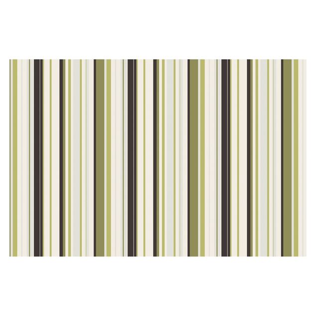 Patroonbehang No.TA103 Stripe Pattern Greens