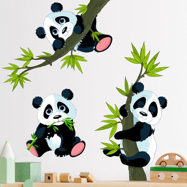 Muurstickers Panda