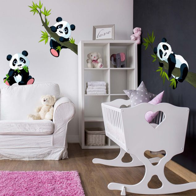 Muurstickers dieren Panda
