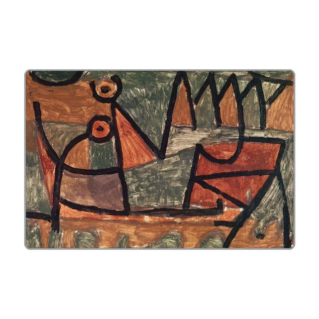 Vloerkleed - Paul Klee – Boat Trip