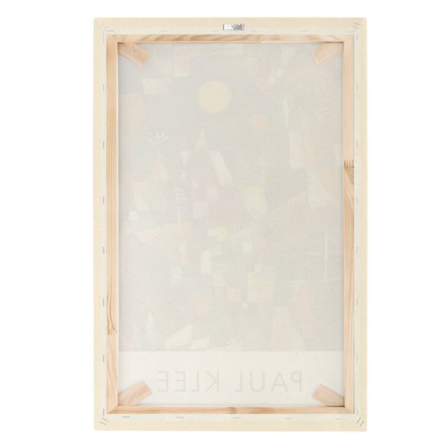 Natuurlijk canvas schilderijen Paul Klee - The Full Moon - Museum Edition