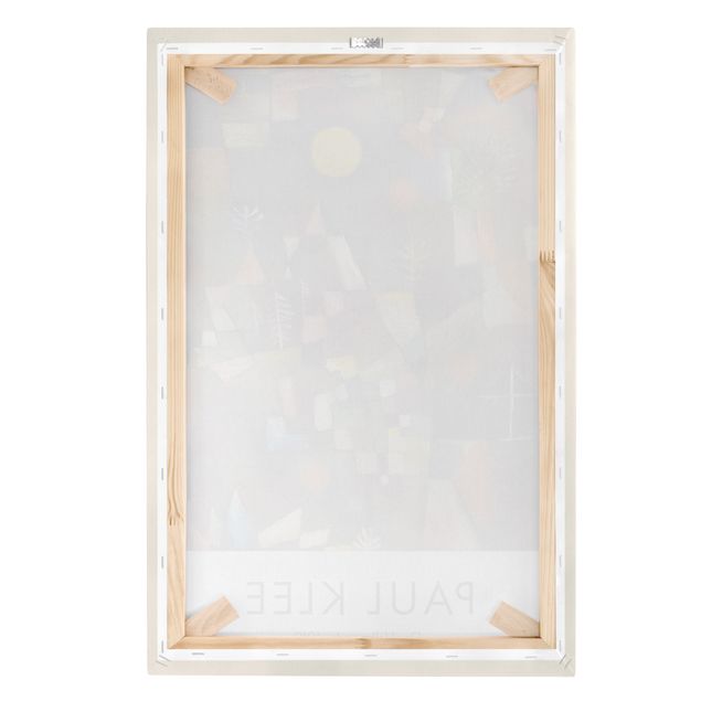 Canvas schilderijen - Paul Klee - The Full Moon - Museum Edition