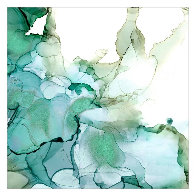 Fotobehang Emerald-Coloured Storm II