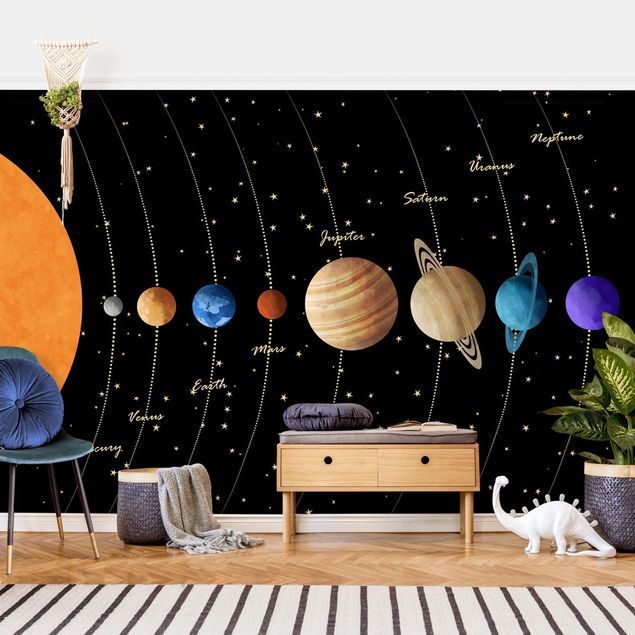 Fotobehang - Solar System