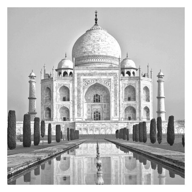 Fotobehang Taj Mahal With Garden