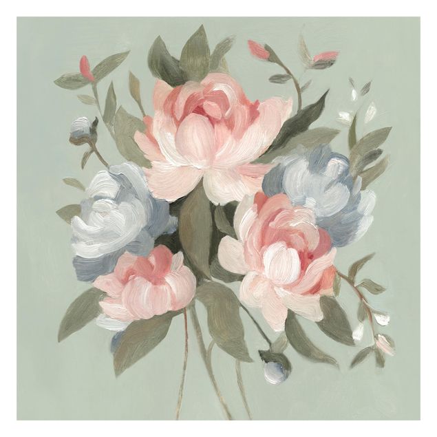 Fotobehang Bouquet In Pastel I