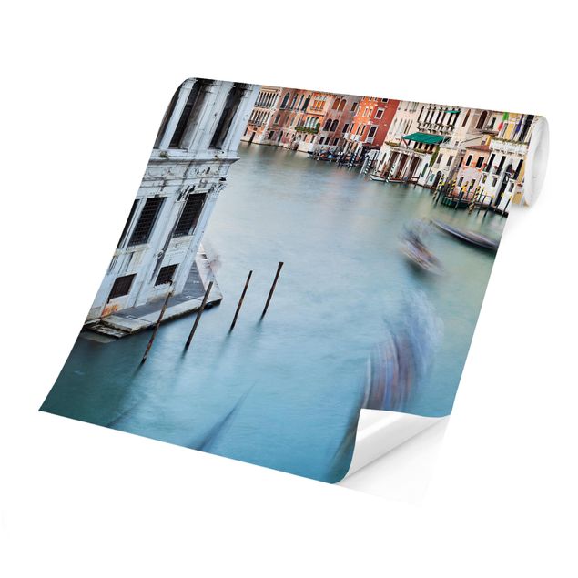 Fotobehang Grand Canal View From The Rialto Bridge Venice