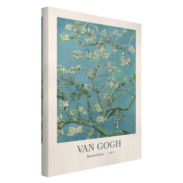 Canvas schilderijen - Vincent van Gogh - Almond Blossom- Museum Edition