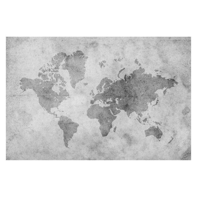 Fotobehang Vintage World Map II